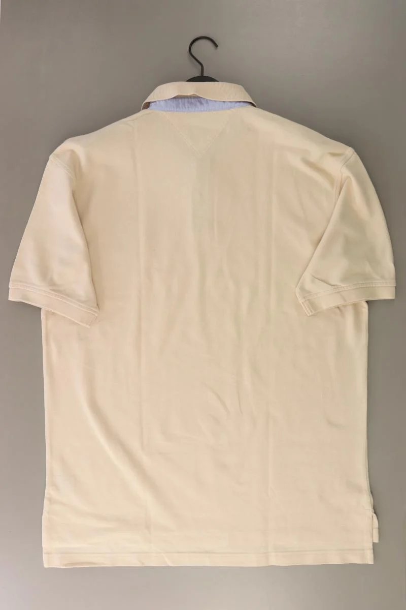 Tommy Hilfiger Poloshirt für Herren Gr. XL Kurzarm gelb aus Baumwolle