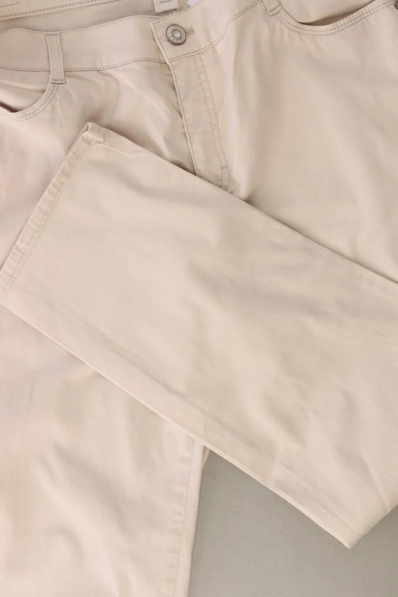 Brax Hose Gr. 42 creme aus Baumwolle