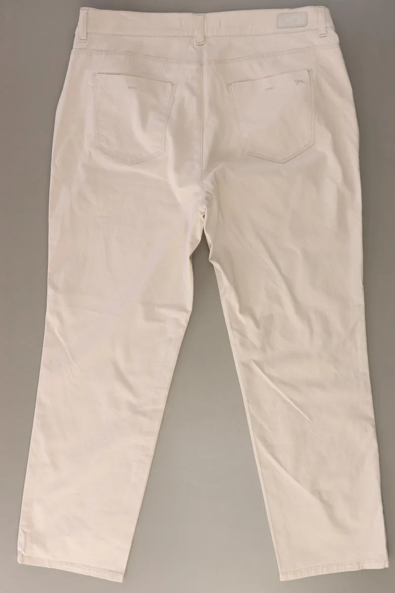 Brax Hose Gr. 42 creme aus Baumwolle