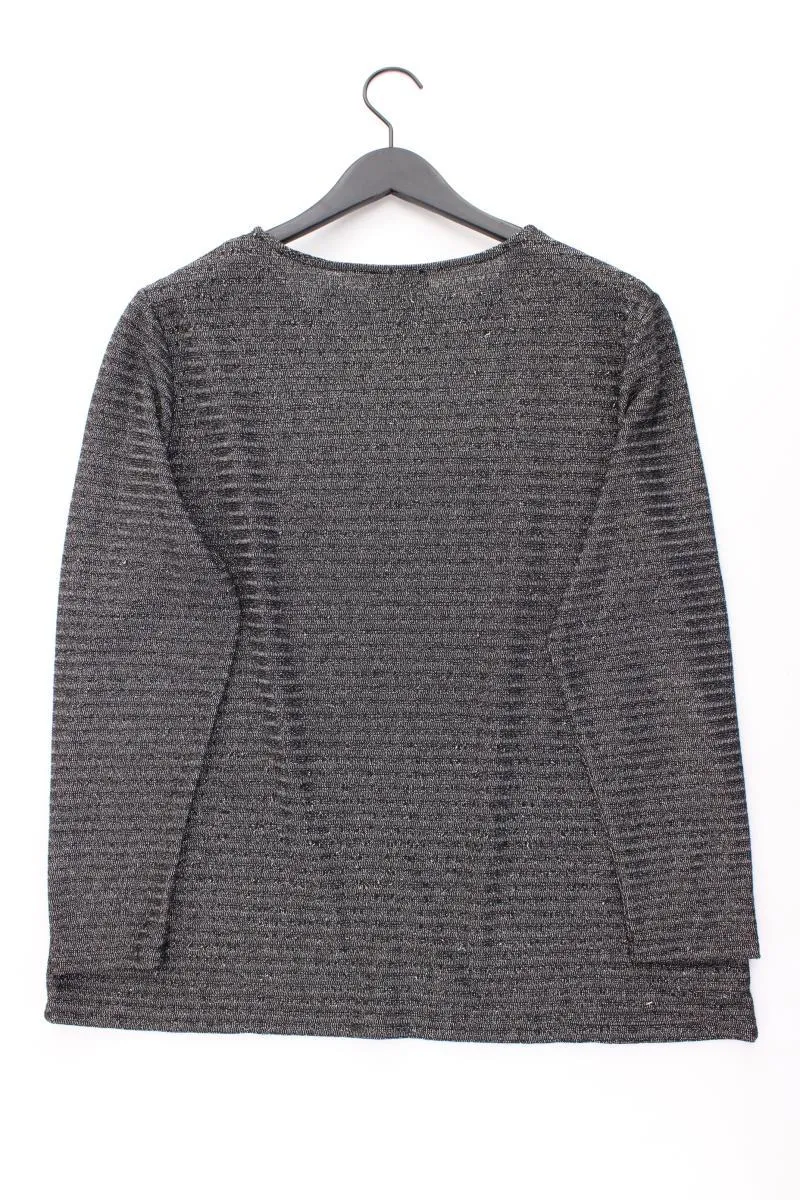 Bexley's Glitzer Shirt Gr. 48/50 neuwertig Langarm mit Glitzer silber