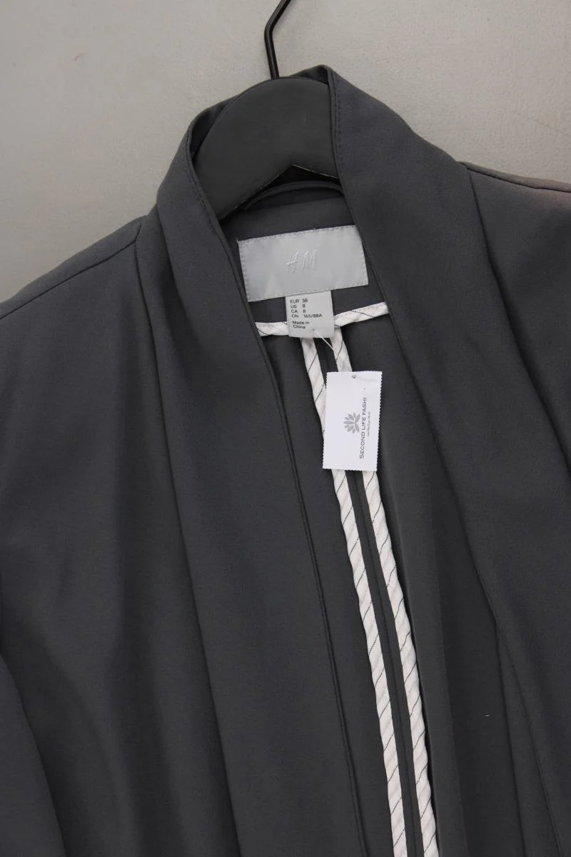 H&M Blazer Gr. 38 grau aus Polyester