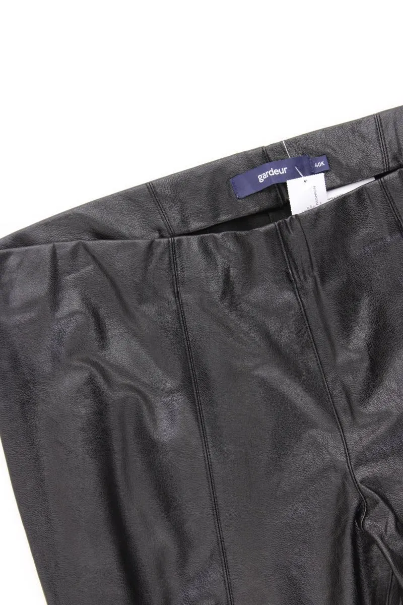 Gardeur Kunstlederhose Gr. 40 schwarz aus Polyurethan