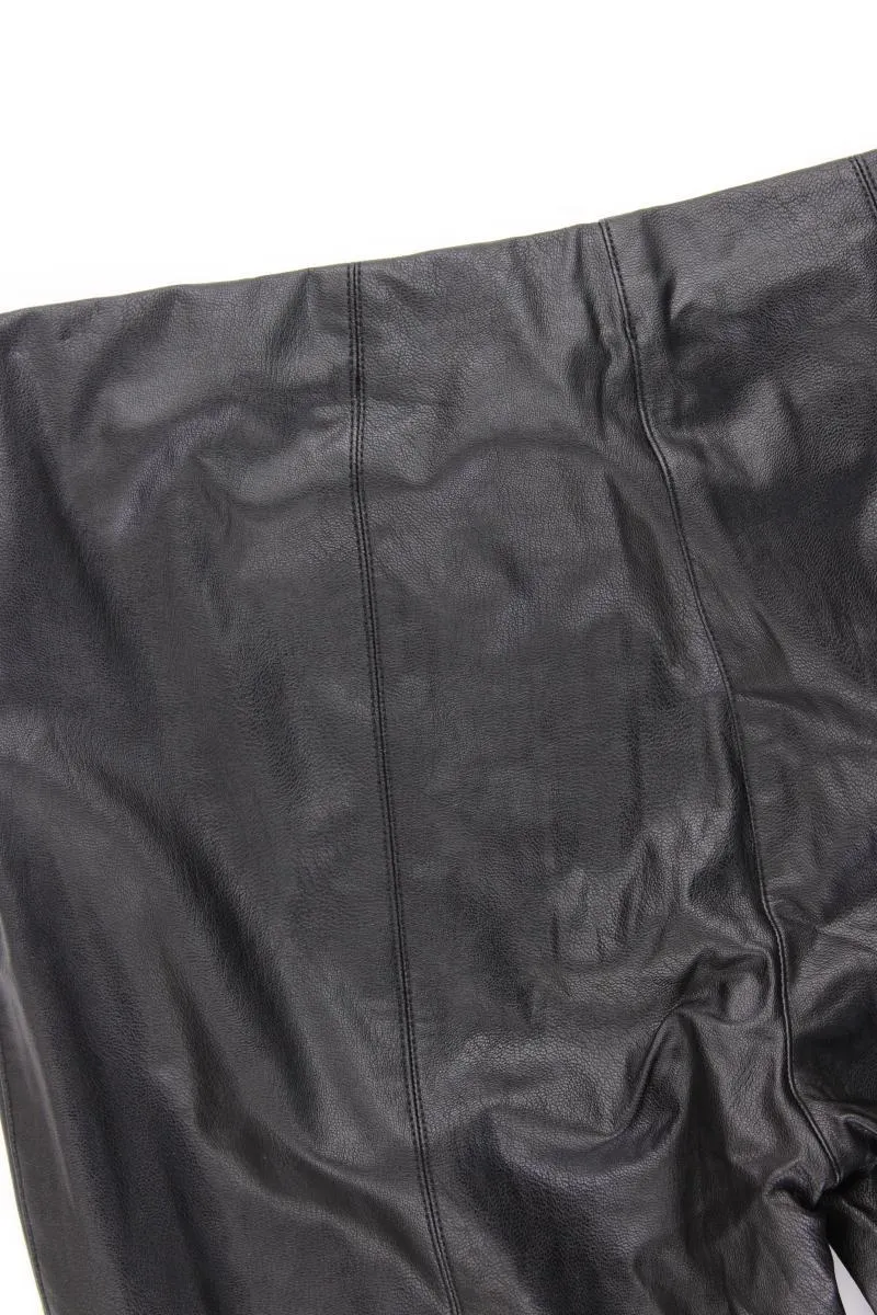 Gardeur Kunstlederhose Gr. 40 schwarz aus Polyurethan