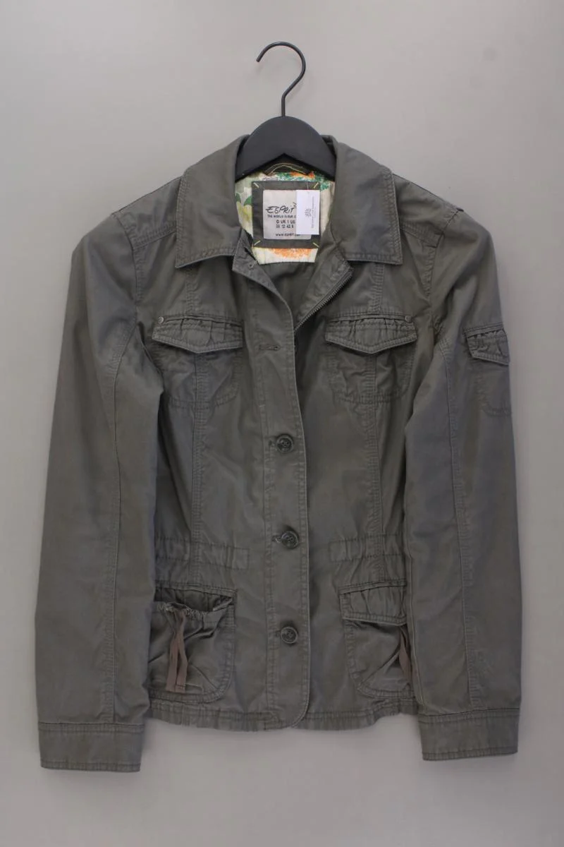 Esprit Übergangsjacke Gr. 38 olivgrün