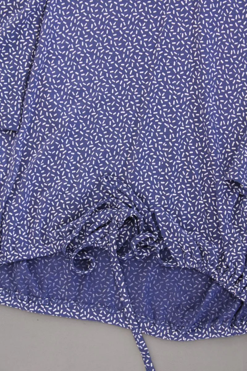 Opus Printshirt Gr. 36 3/4 Ärmel blau