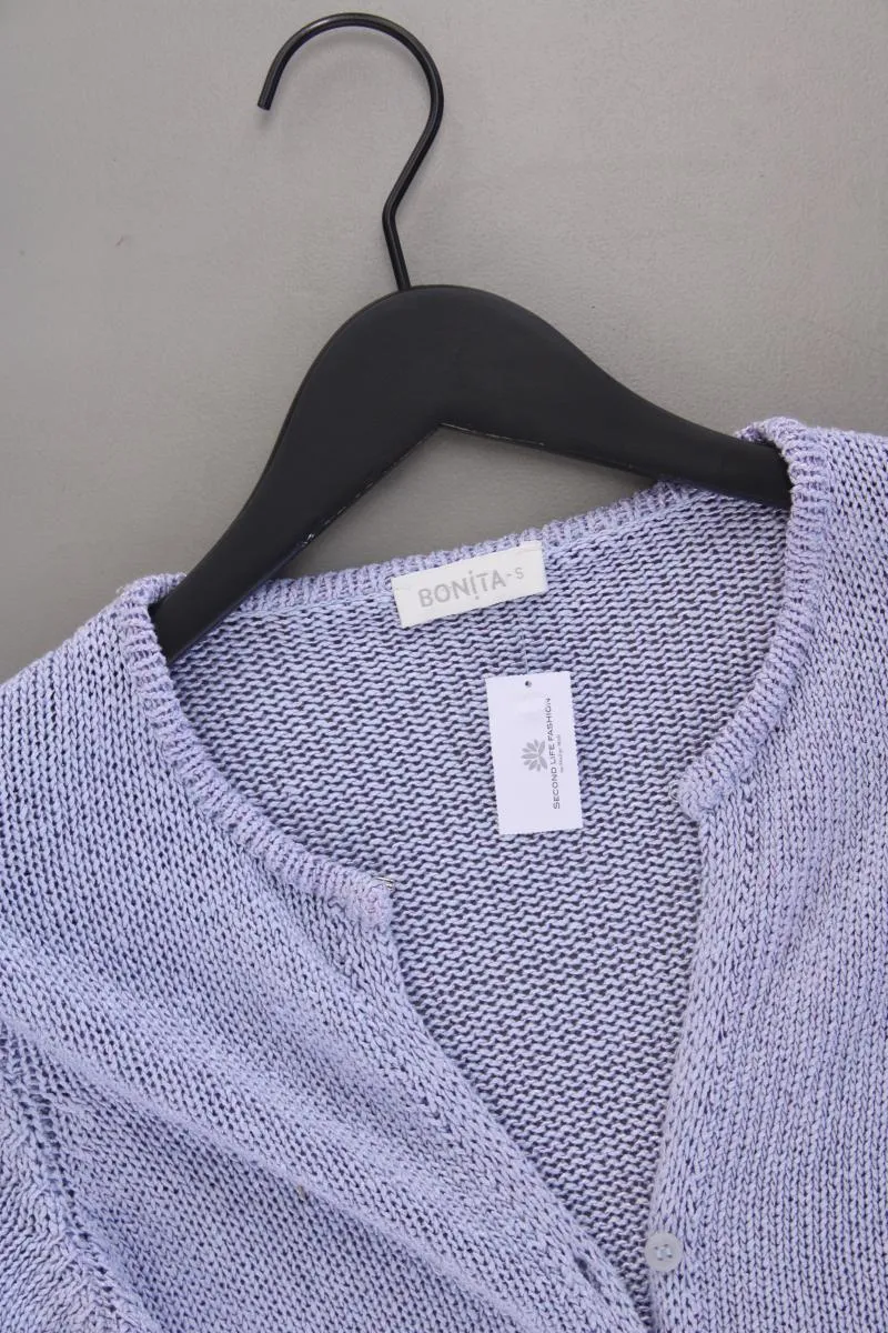 Bonita Strickjacke Gr. S 3/4 Ärmel blau
