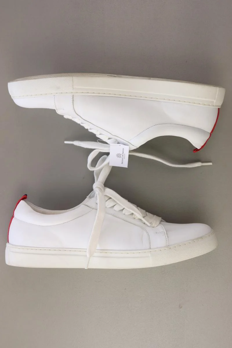 Boden Sneaker Gr. 42 weiß aus Leder