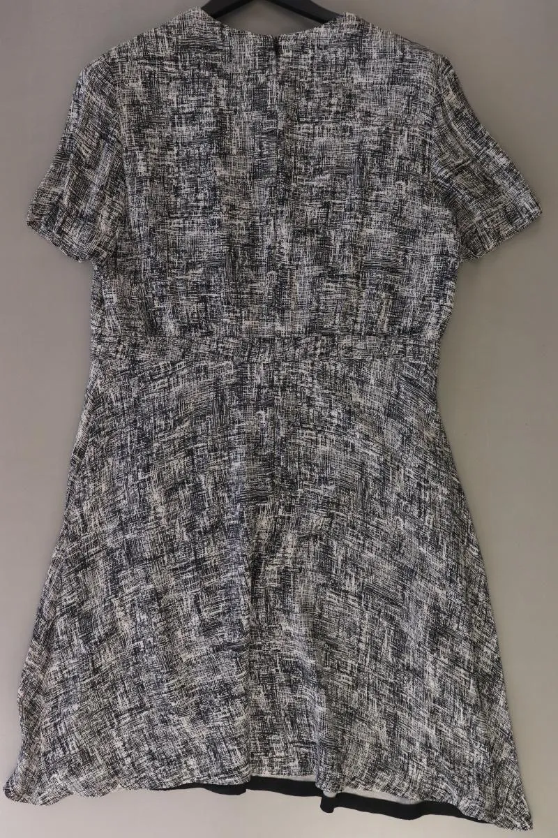 BOSS by Hugo Boss Kurzarmkleid Gr. 44 neuwertig grau aus Viskose