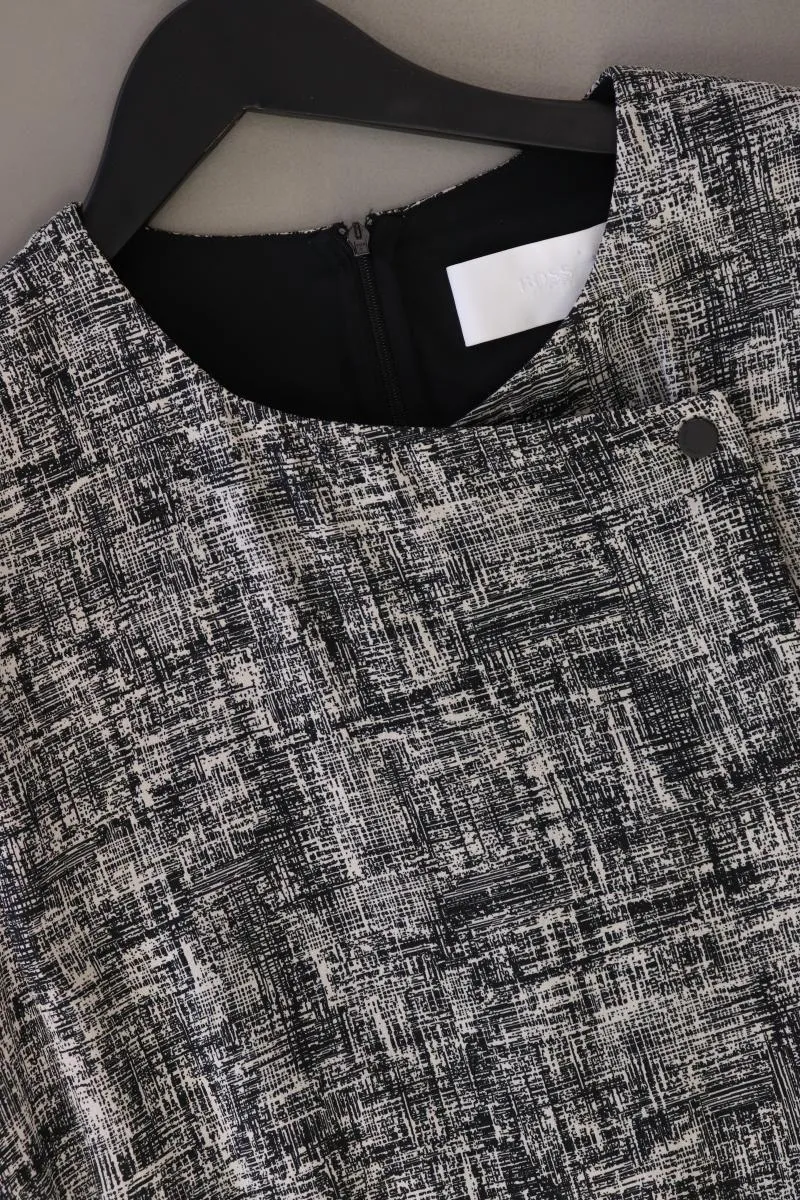 BOSS by Hugo Boss Kurzarmkleid Gr. 44 neuwertig grau aus Viskose