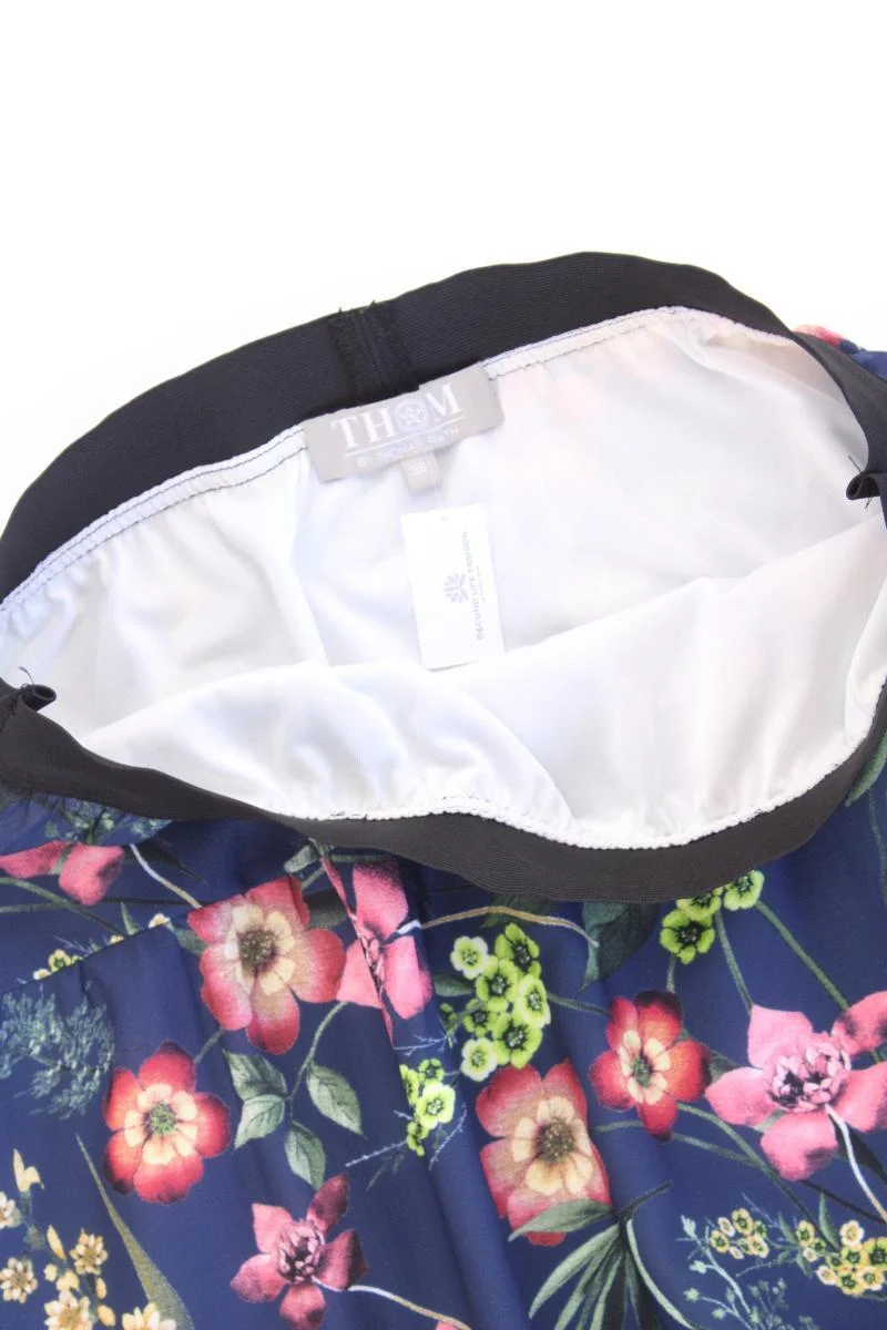 Thom by Thomas Rath Stretchrock Gr. 38 mit Blumenmuster mehrfarbig aus Polyester