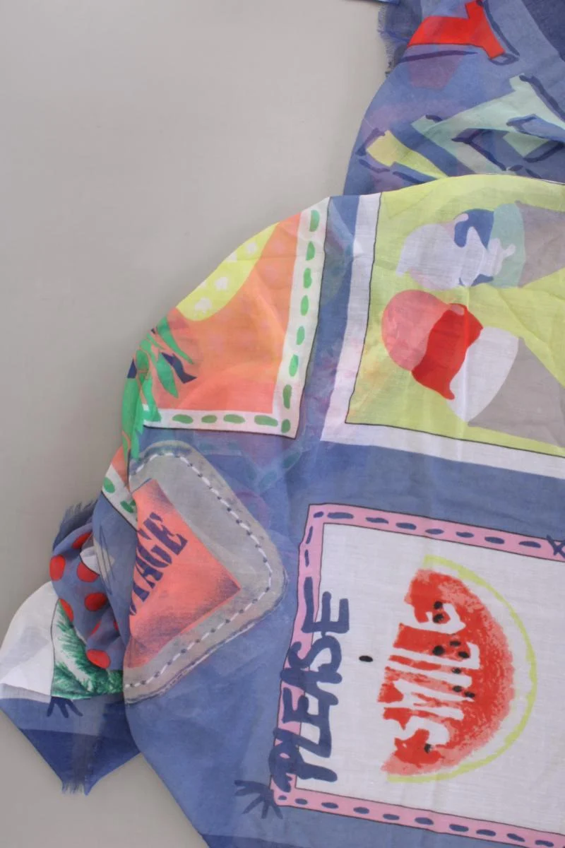 Tchibo Tuch mit Sommerprint mehrfarbig aus Polyester