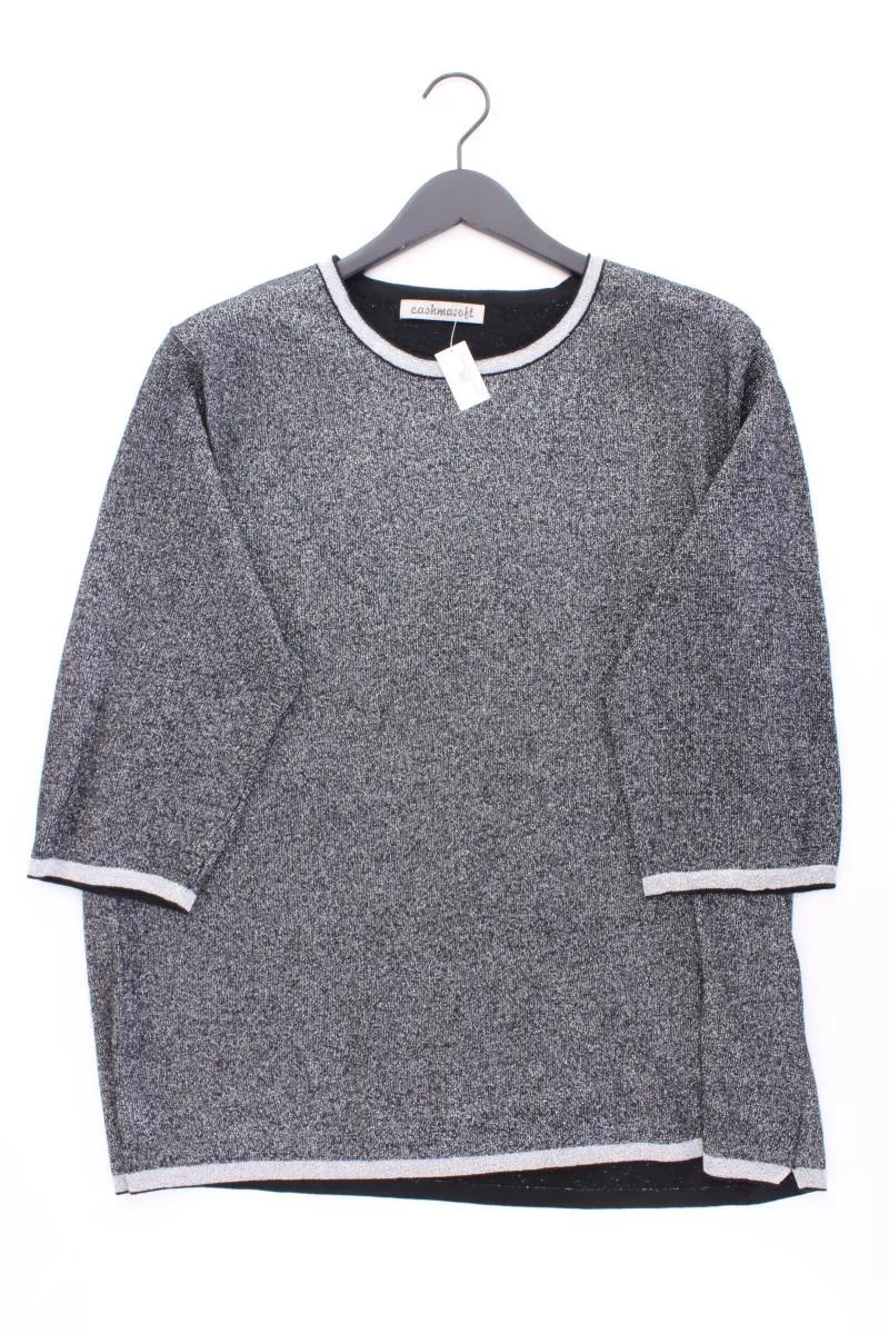 Cashmasoft Feinstrickpullover Gr. 52 silber aus Polyacryl
