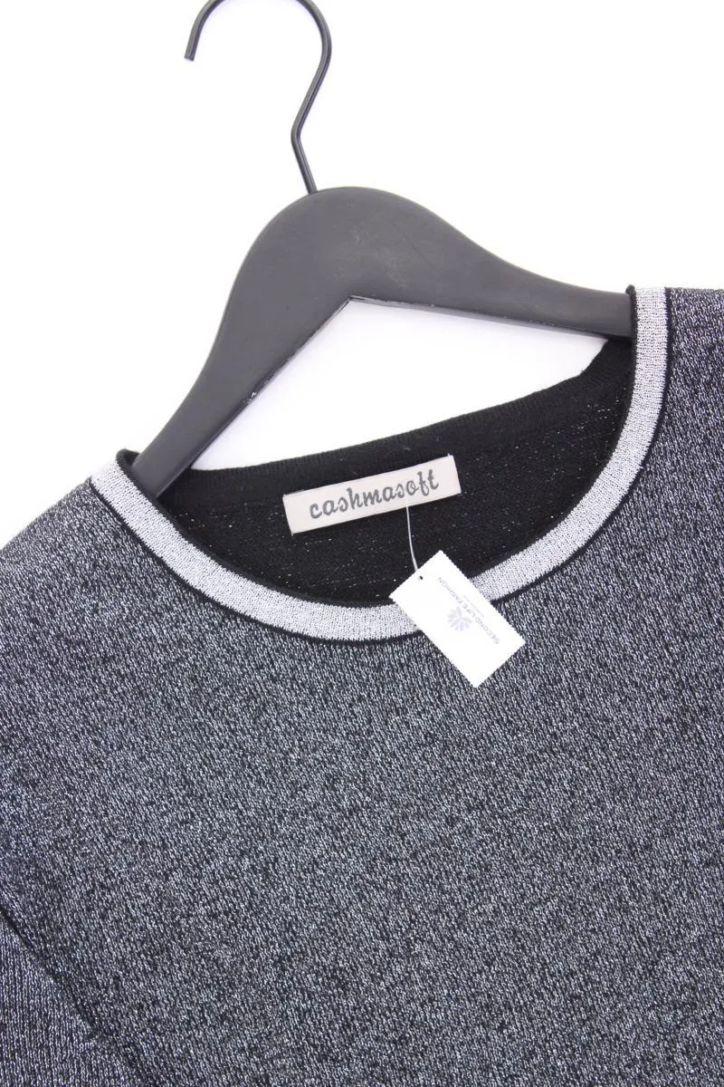 Cashmasoft Feinstrickpullover Gr. 52 silber aus Polyacryl