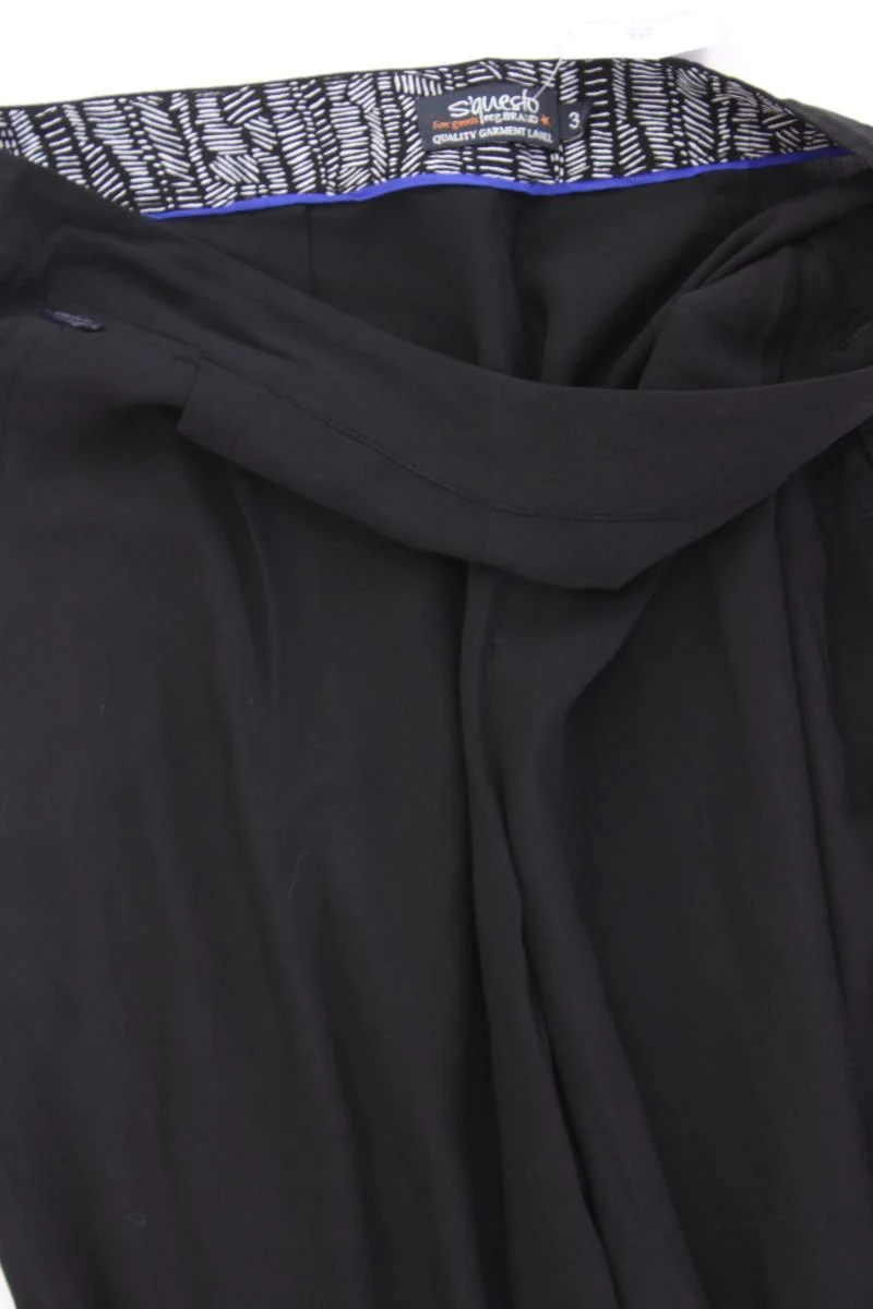 s'questo Stoffhose Gr. 34 neuwertig schwarz