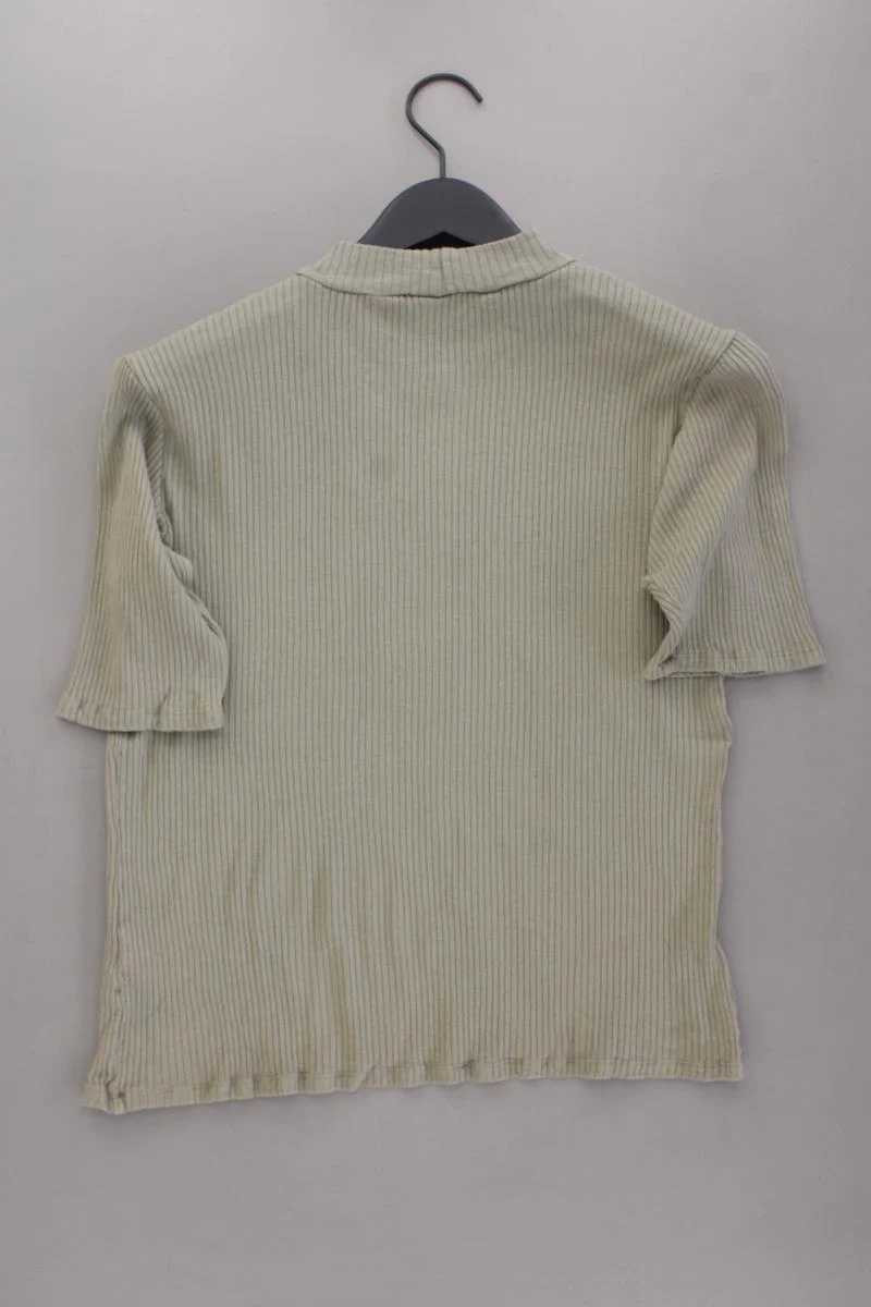 Hallhuber T-Shirt Gr. L Kurzarm olivgrün