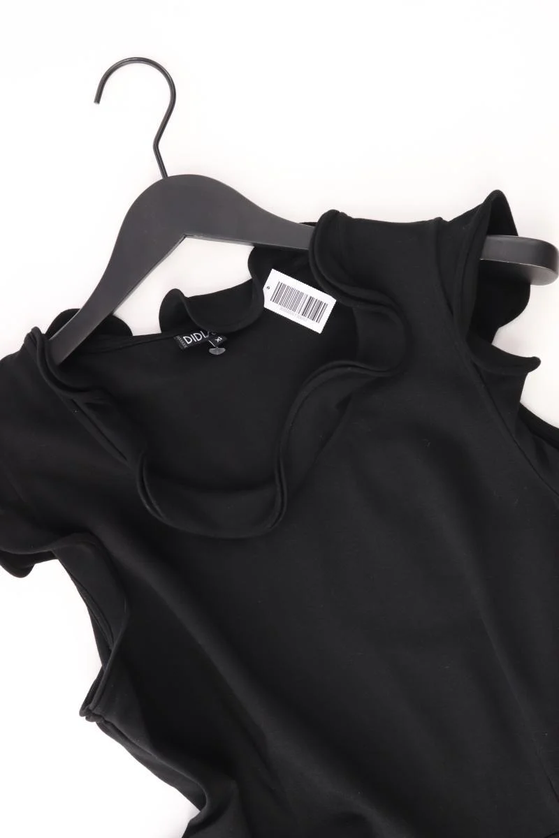 DIDI Abendkleid Gr. XL mit Gürtel Ärmellos schwarz