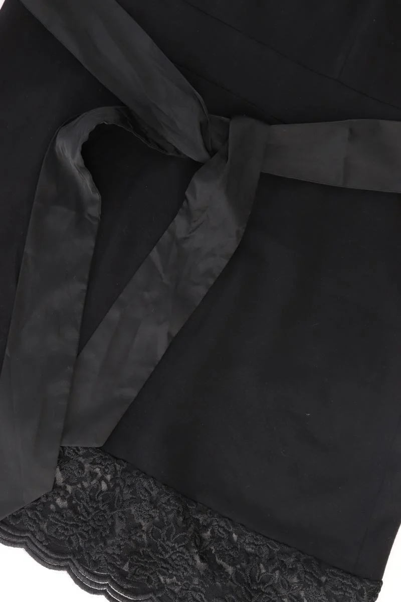 DIDI Abendkleid Gr. XL mit Gürtel Ärmellos schwarz