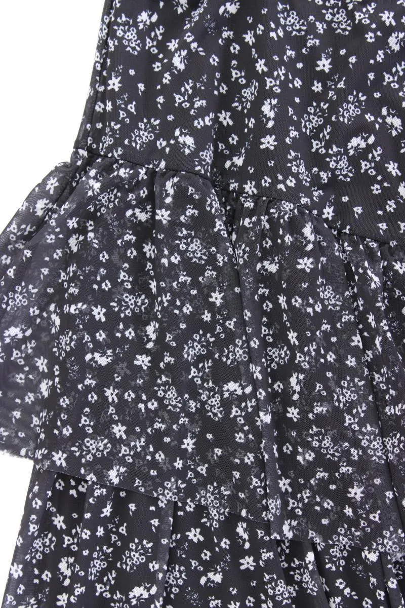 Reserved Tüllrock Gr. M schwarz aus Polyester