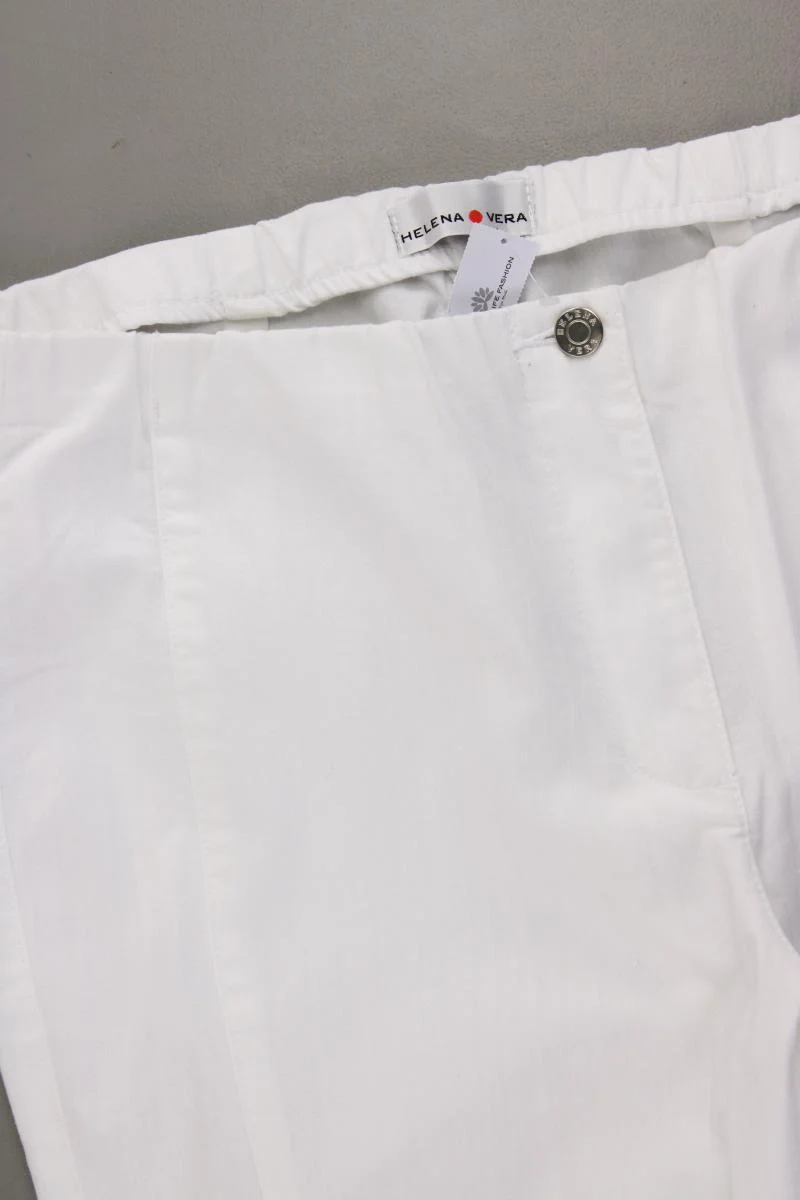 Helena Vera Hose Gr. Kurzgröße 22 weiß aus Baumwolle