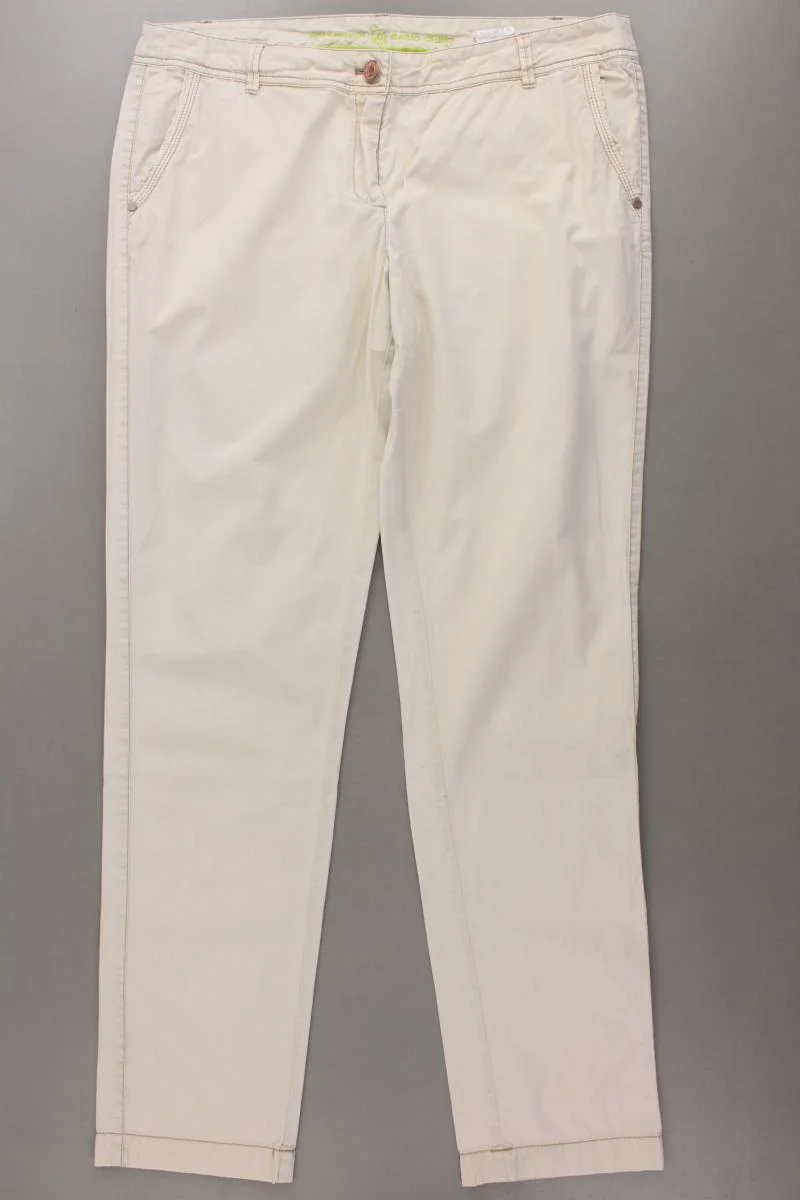 s.Oliver Hose Gr. 42 creme aus Baumwolle