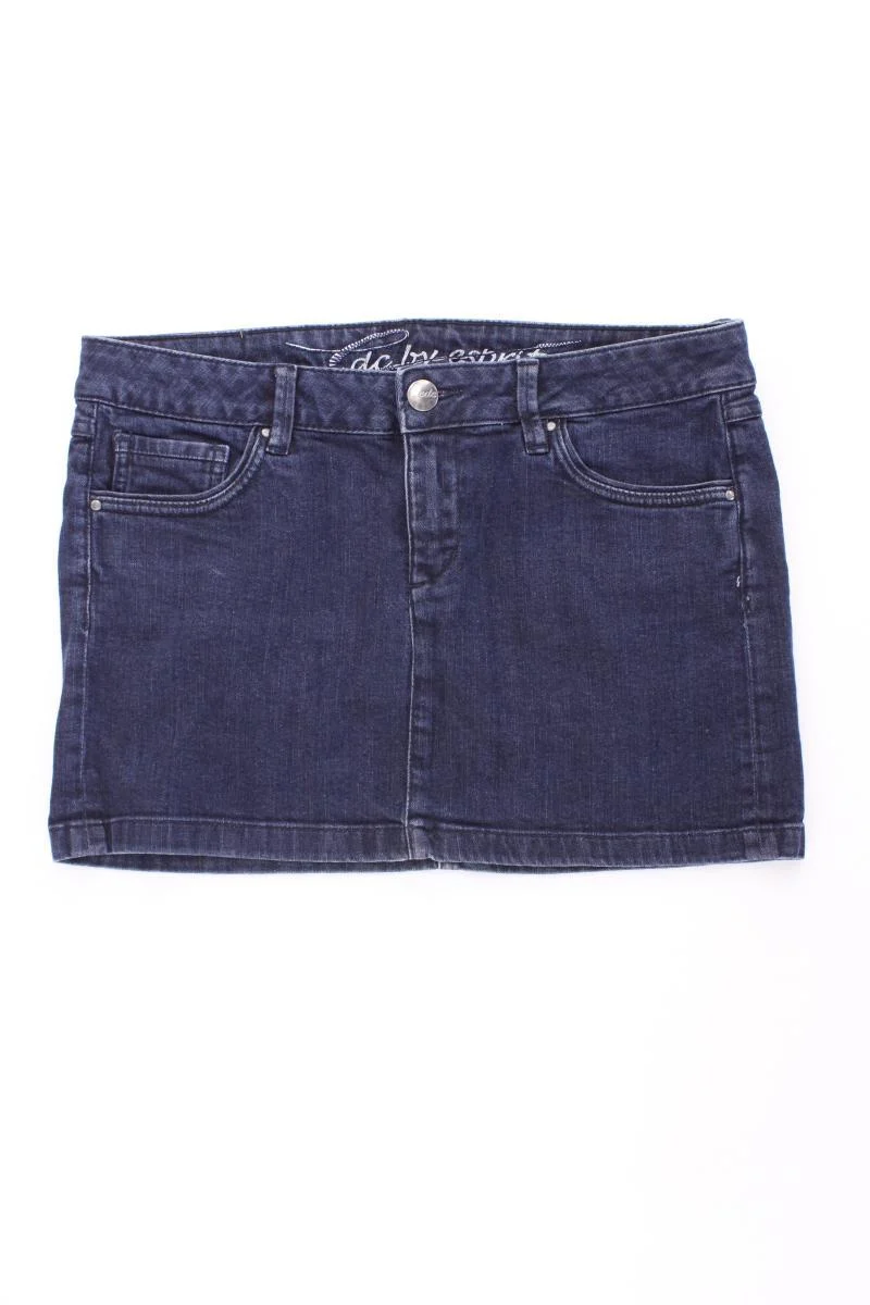 edc by Esprit Jeansrock Gr. 40 blau aus Baumwolle