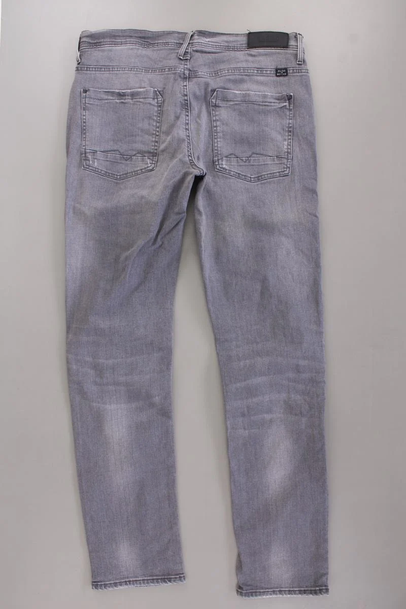 Blend Straight Jeans für Herren Gr. W33/L32 grau aus Baumwolle