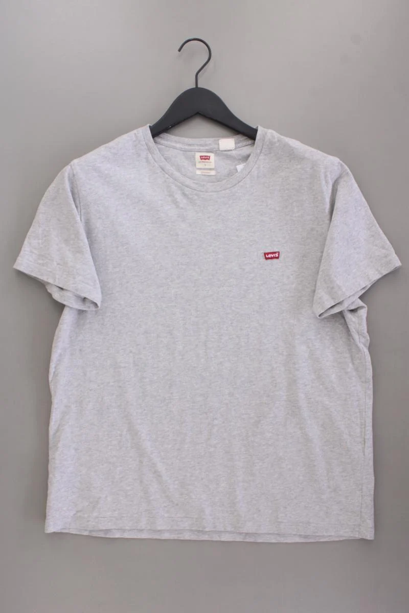 Levi's T-Shirt Gr. L Kurzarm grau aus Baumwolle