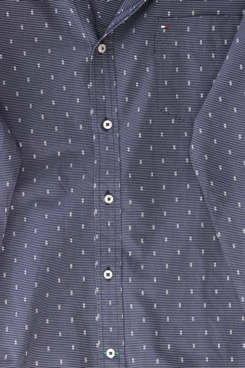 Tommy Hilfiger Langarmhemd für Herren Gr. XL blau