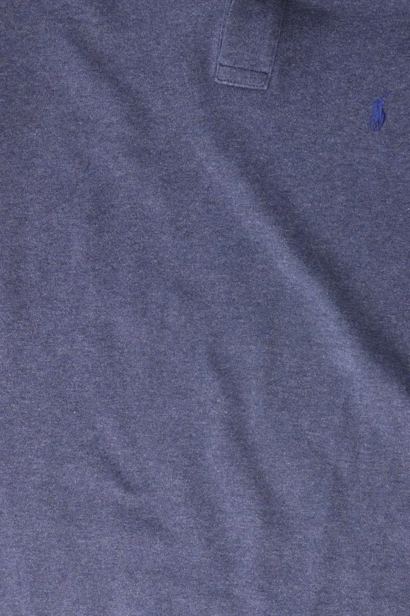 Ralph Lauren Poloshirt für Herren Gr. L Kurzarm blau aus Baumwolle