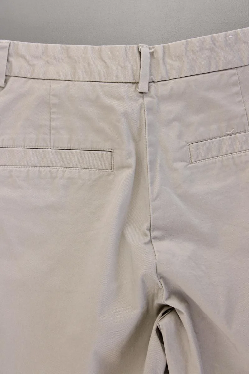Zara Chinohose für Herren Gr. UK 38 (S) creme aus Baumwolle