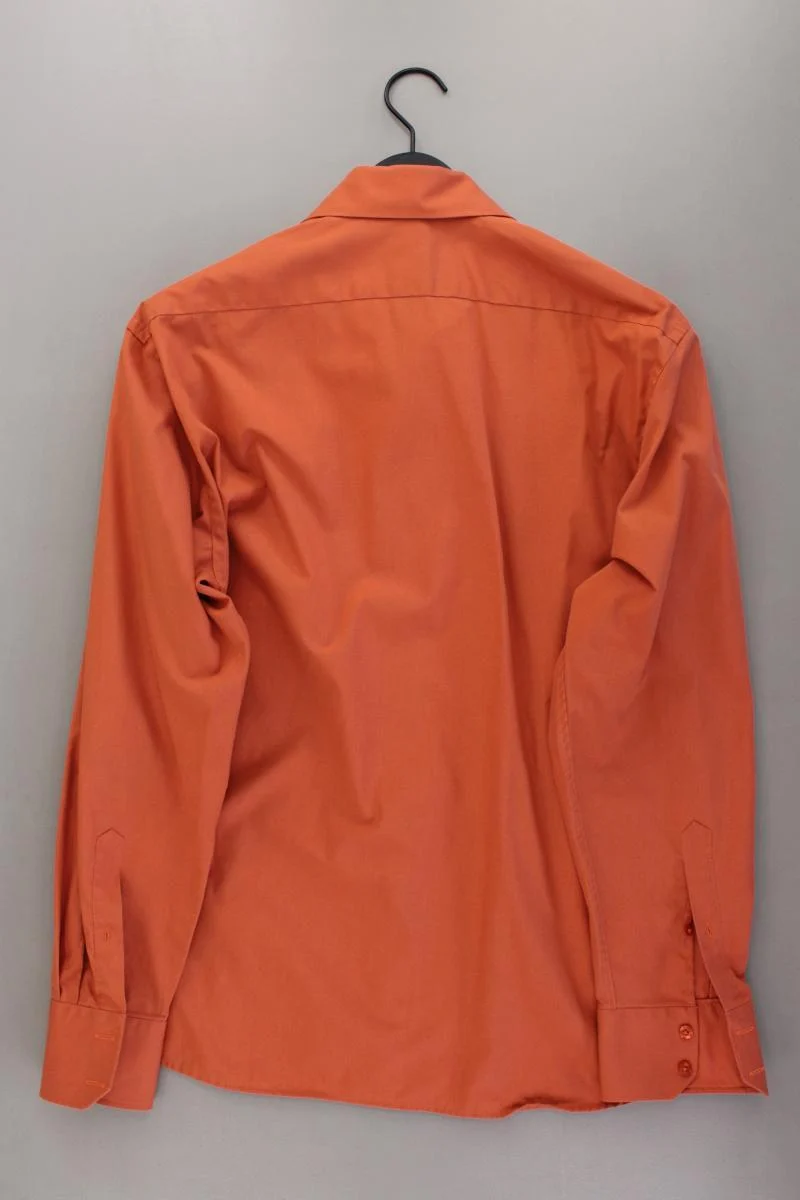 Engbers Langarmhemd für Herren Gr. L orange aus Baumwolle
