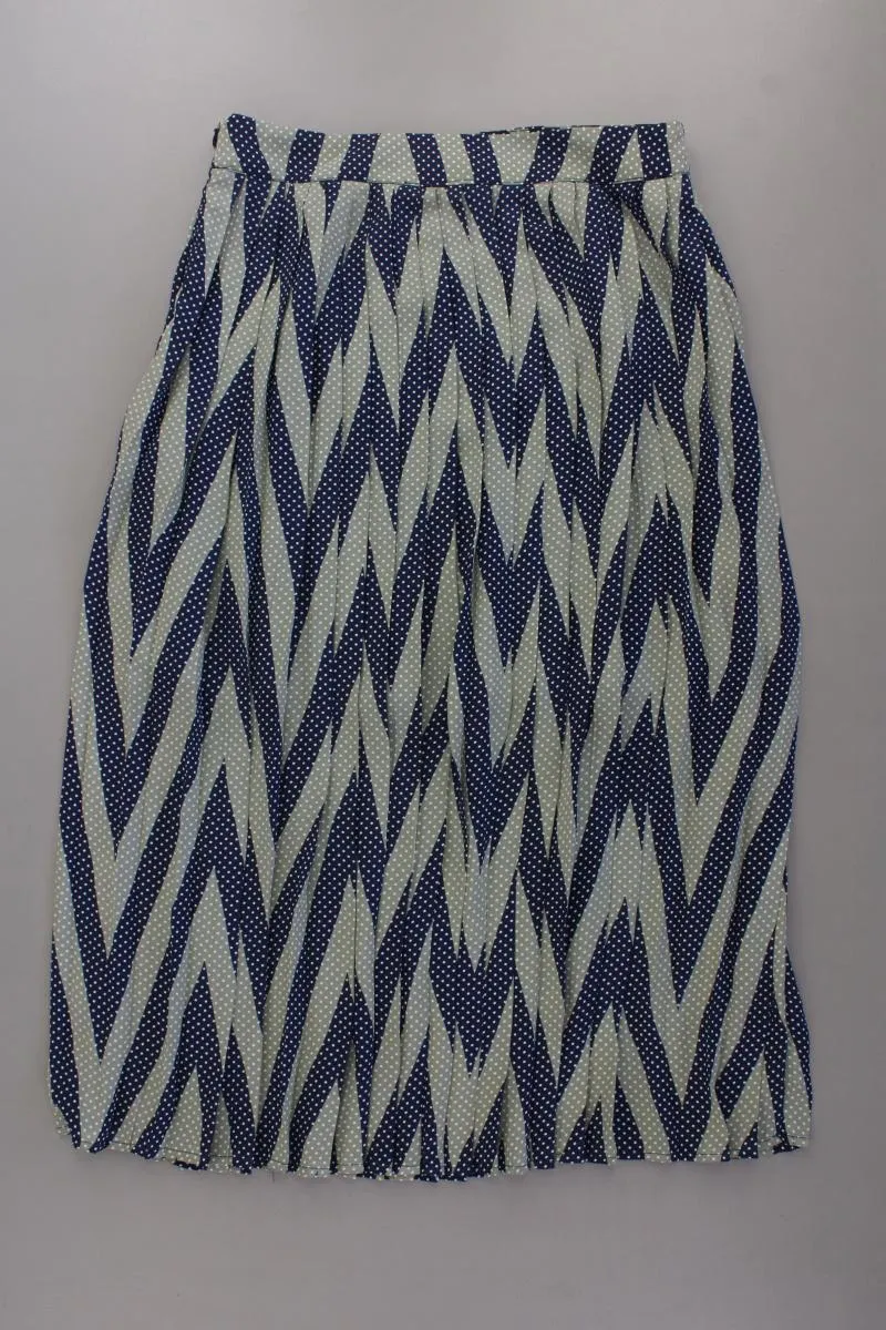 Minimum Maxirock Gr. 38 gepunktet blau aus Polyester