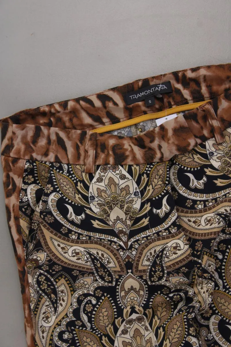 Tramontana Stoffhose Gr. S mit Paisleymuster braun aus Polyamid