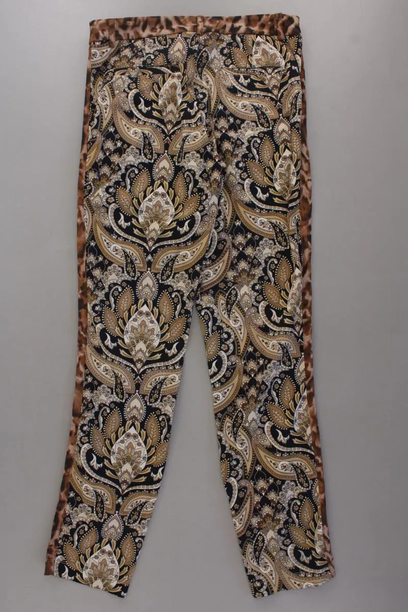 Tramontana Stoffhose Gr. S mit Paisleymuster braun aus Polyamid