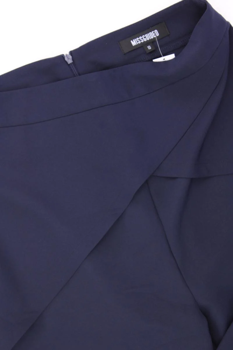 MISSGUIDED Hose Gr. US 10 (M) blau aus Polyester