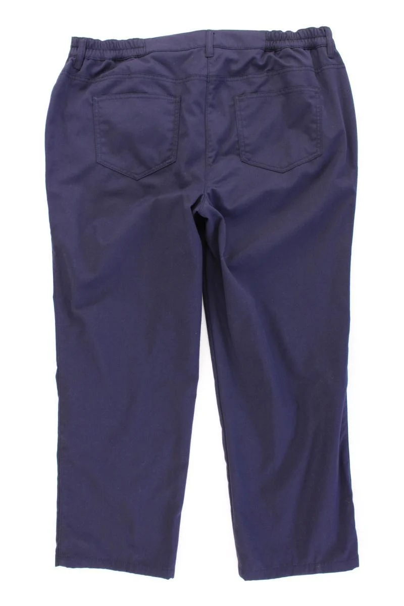 Walbusch Hose gefüttert Gr. Kurzgröße 22 blau aus Polyester