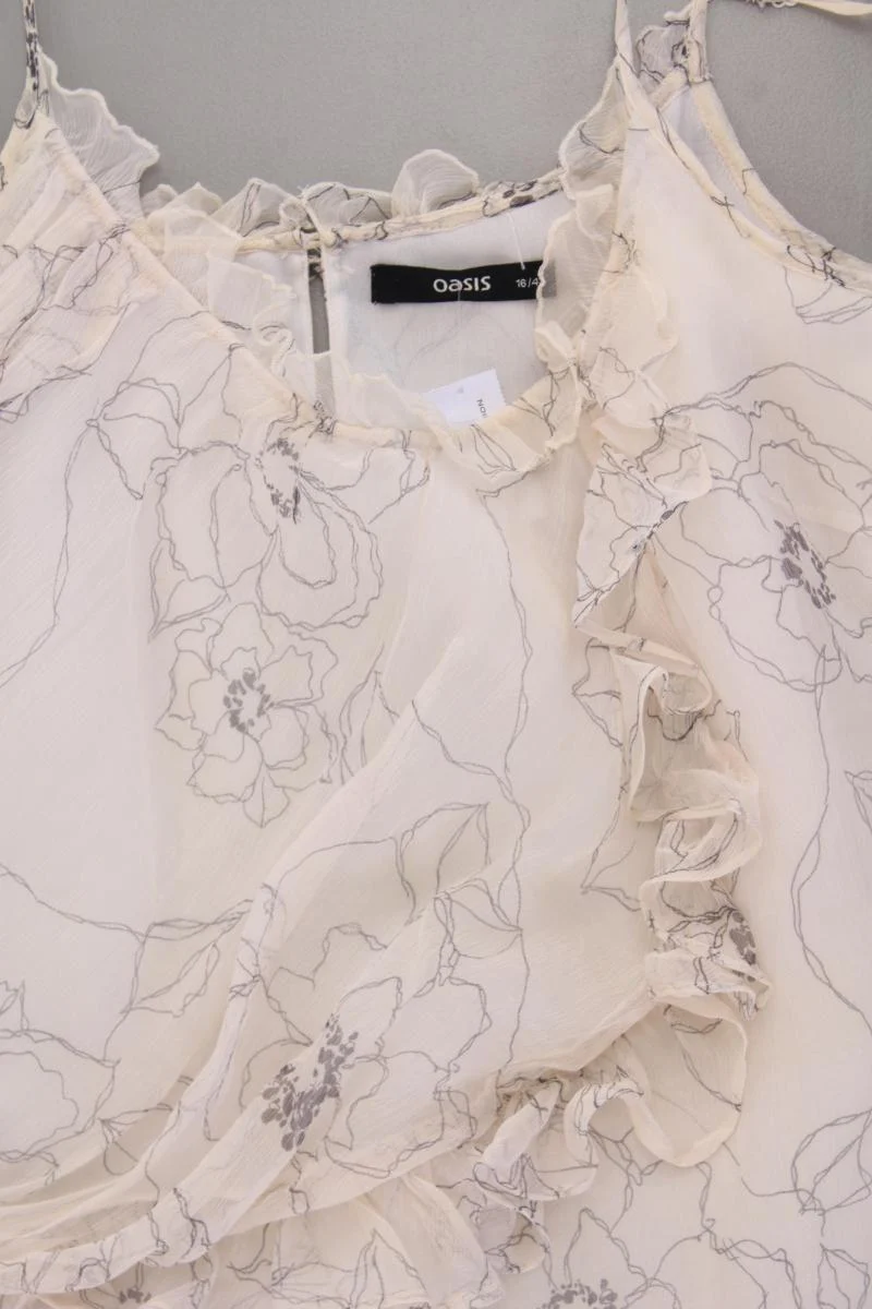Oasis Seidentop Gr. 42 creme