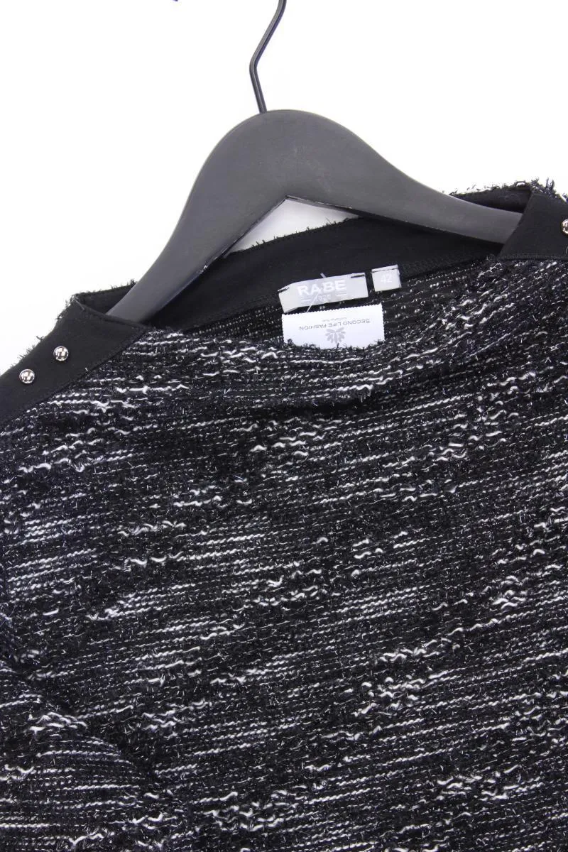 Rabe Feinstrickpullover Gr. 42 grau aus Polyester