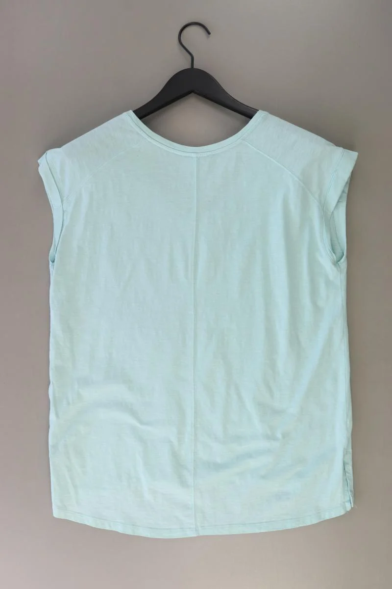 Esprit T-Shirt Gr. L Kurzarm blau aus Baumwolle