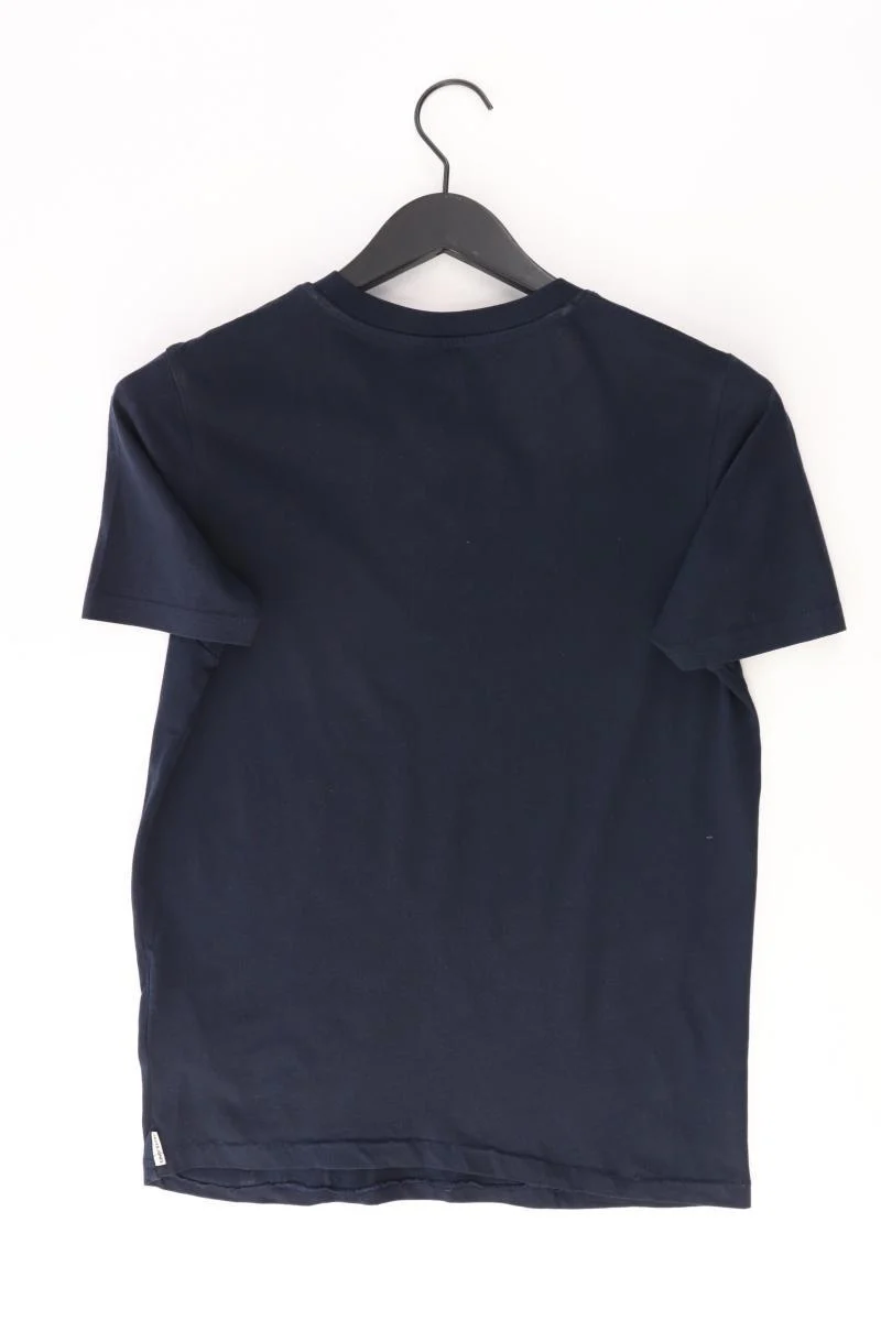 Jack & Jones T-Shirt für Herren Gr. XS Kurzarm blau aus Baumwolle