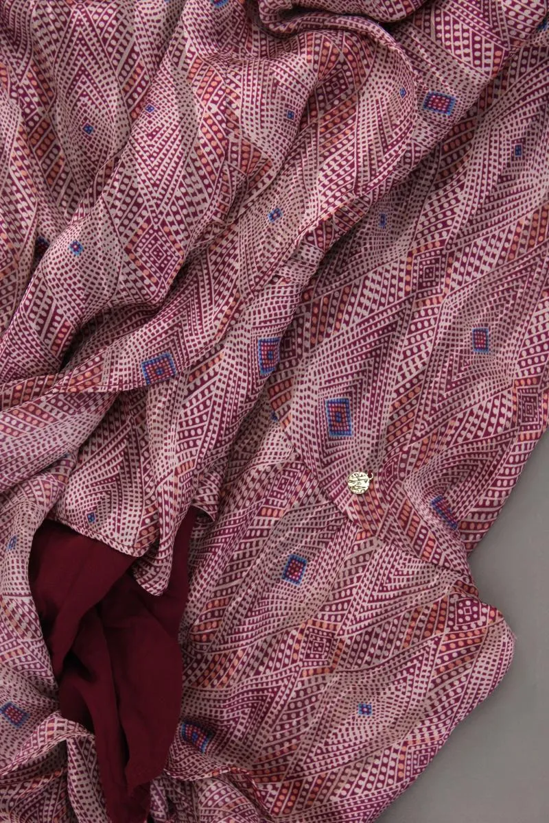 Harper & Yve Wickelkleid Gr. M Langarm rosa aus Polyester