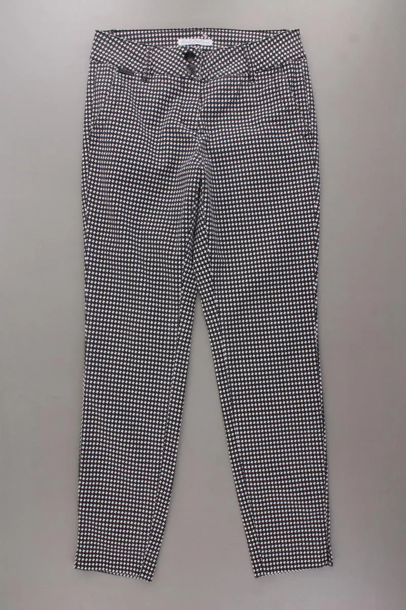 Red Button Hose Gr. 38 geometrisches Muster grau