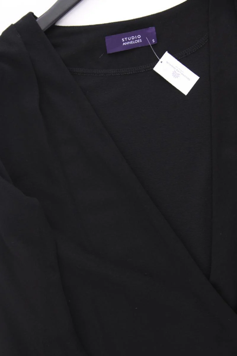 Studio Anneloes Abendkleid Gr. S 3/4 Ärmel schwarz aus Viskose