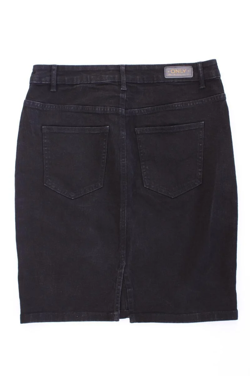 Only Jeansrock Gr. L grau aus Baumwolle