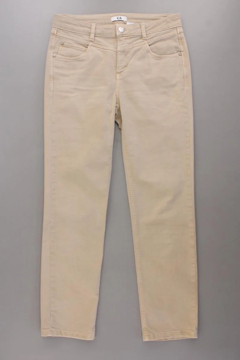 C&A Hose Gr. 36 creme aus Baumwolle