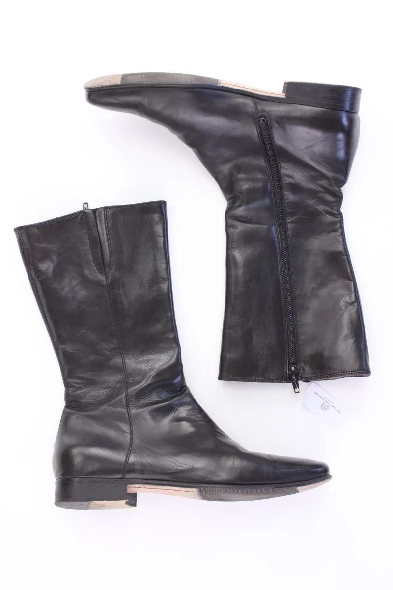 Konstantin Starke Stiefel Gr. 38 Neupreis: 239,9€! schwarz aus Leder
