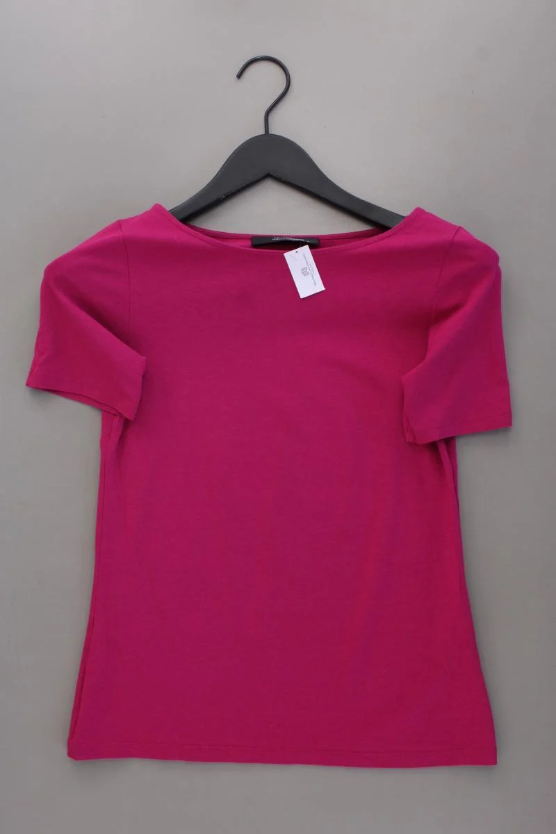Hallhuber T-Shirt Gr. S Kurzarm pink aus Baumwolle