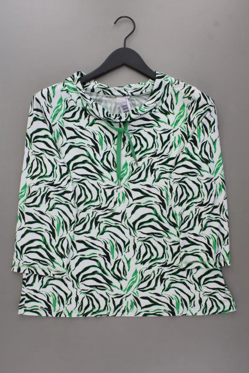 Liberty Printshirt Gr. M 3/4 Ärmel grün