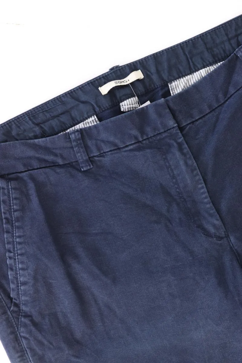 Esprit Hose Gr. 44/L32 blau aus Baumwolle