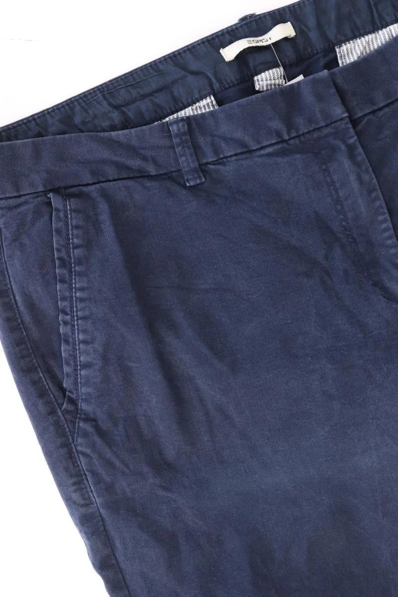 Esprit Hose Gr. 44/L32 blau aus Baumwolle